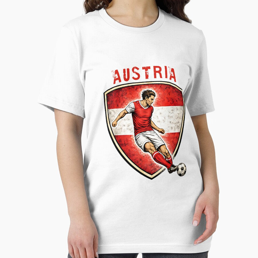 Austria - 2026 Futbol Retro Style by Tee Nook