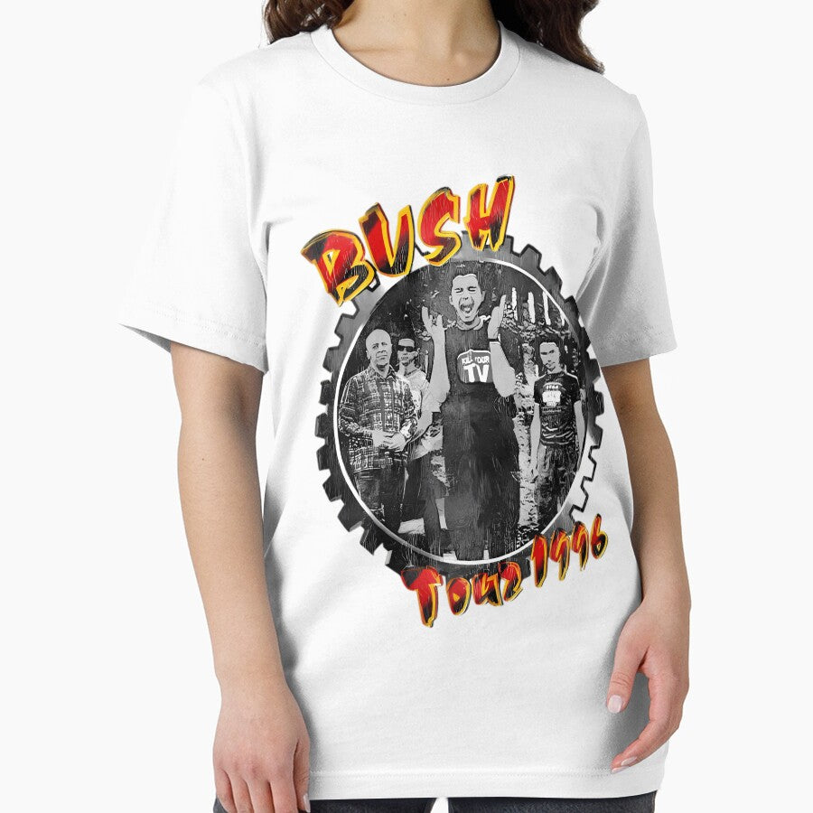 Retrofied Vintage Crack Bush Band by RossieZiem