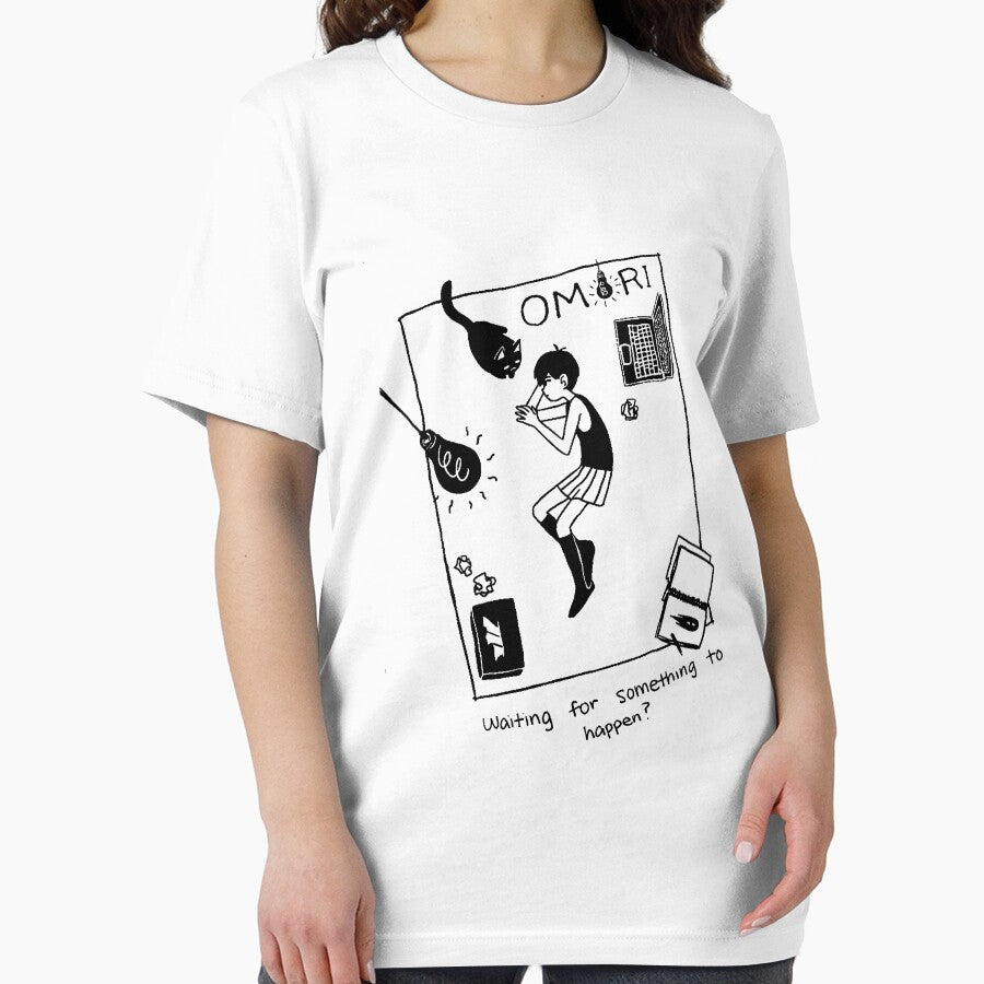 Vintage Omori Anime Arts Vaporwave Characters Playing Gaming by JenyArts