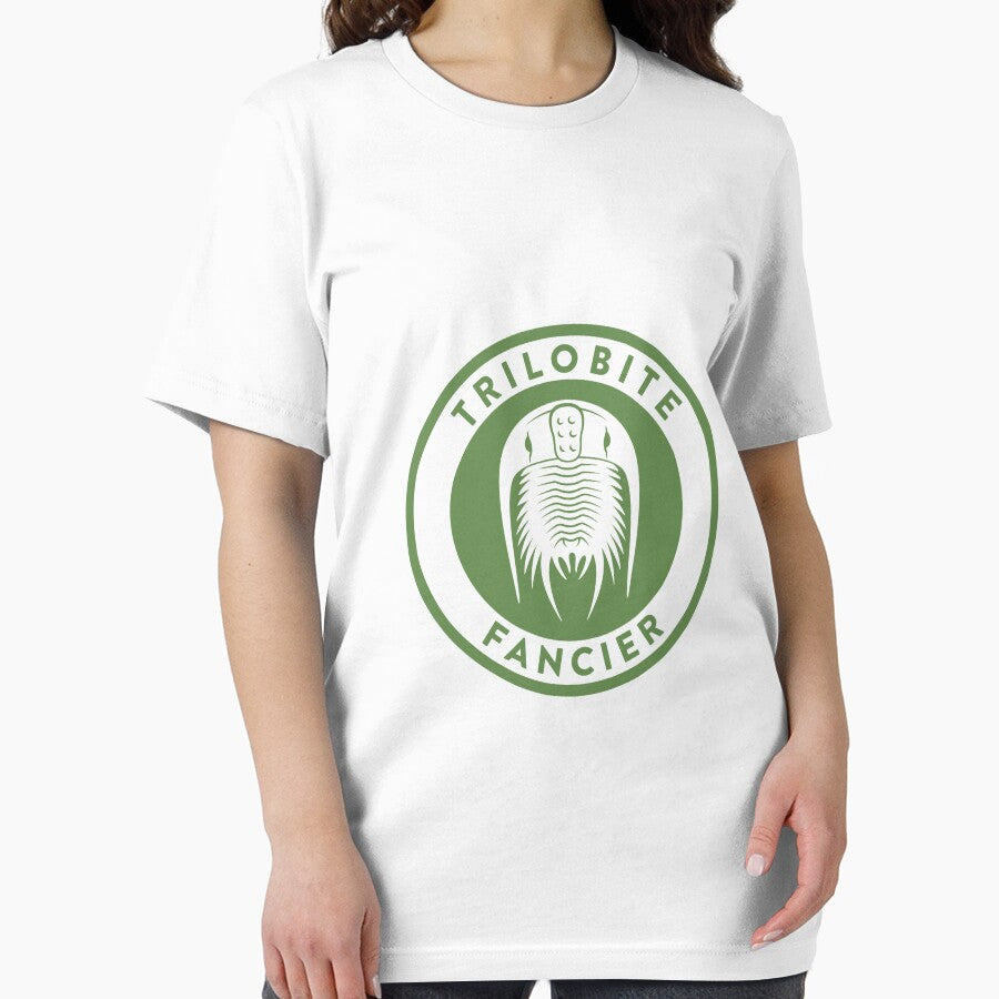 Trilobite Fancier (green on white) by David Orr