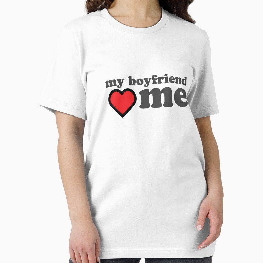 My Boyfriend Loves Me Valentines Day by CarbonClothing
