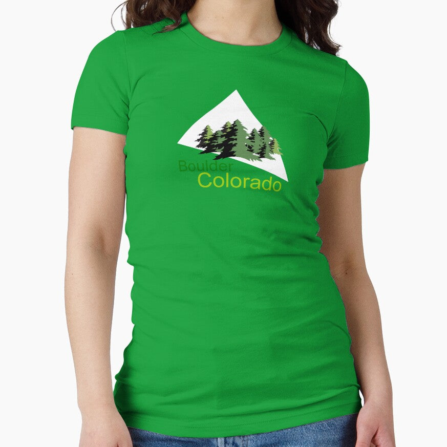 Boulder Colorado truck stop novelty tee by Dallas .