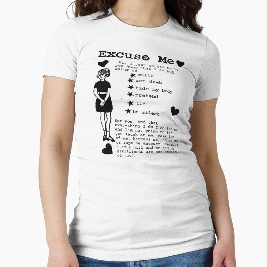 EXCUSE ME RIOT GRRRL by Luckythelab