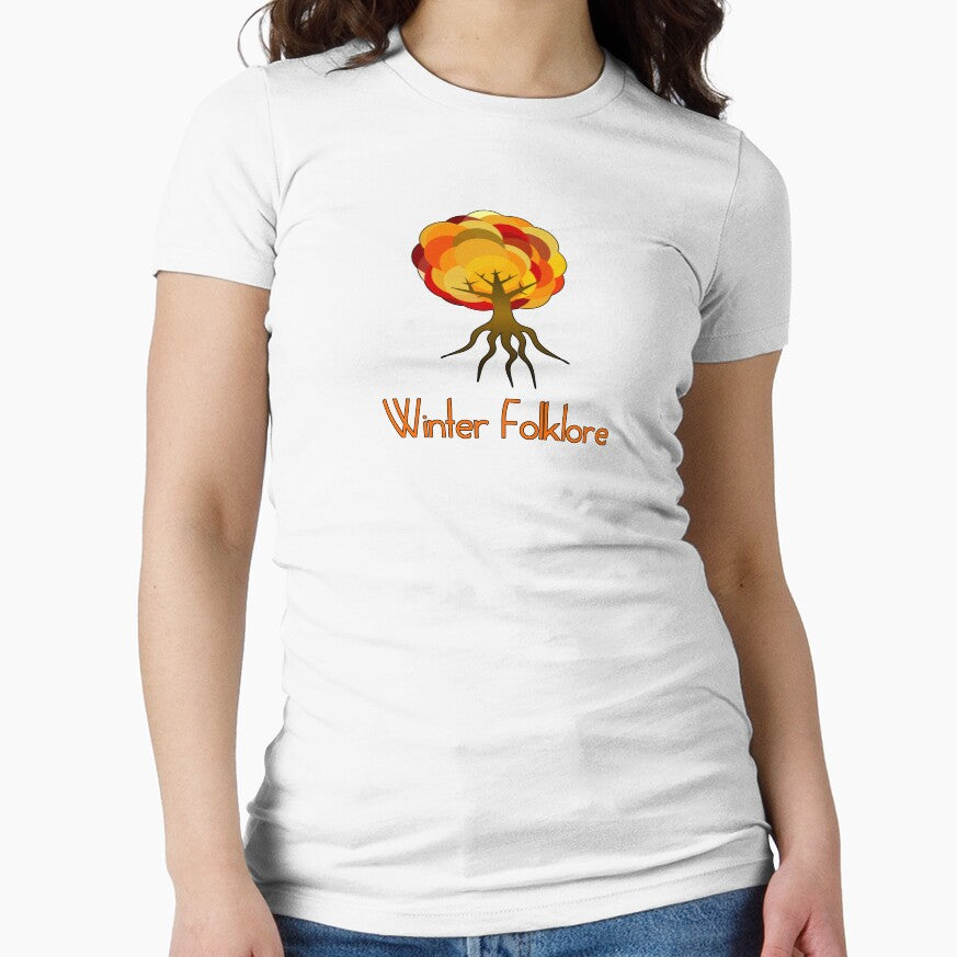 winter folklore fall tree novelty tee by Dallas .