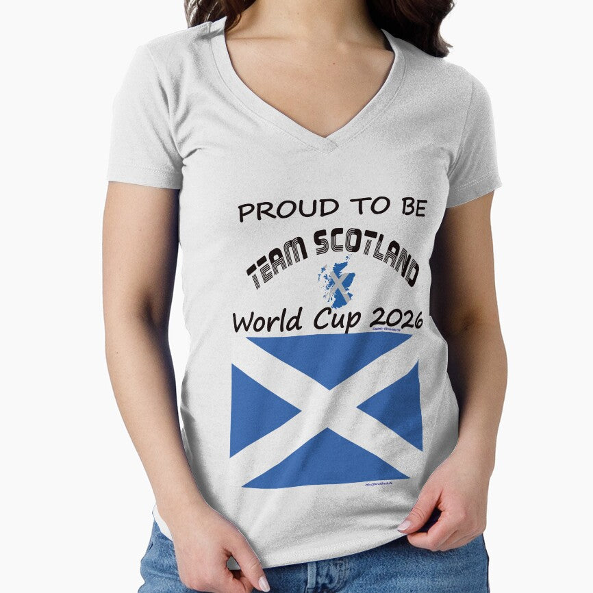 Scotland Fan T‑Shirt world Soccer Cup 2026 GB outfit by cabevo