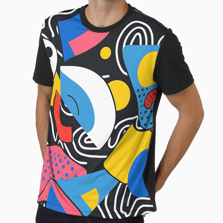 Colorful 90s pattern by FrostyFrisby