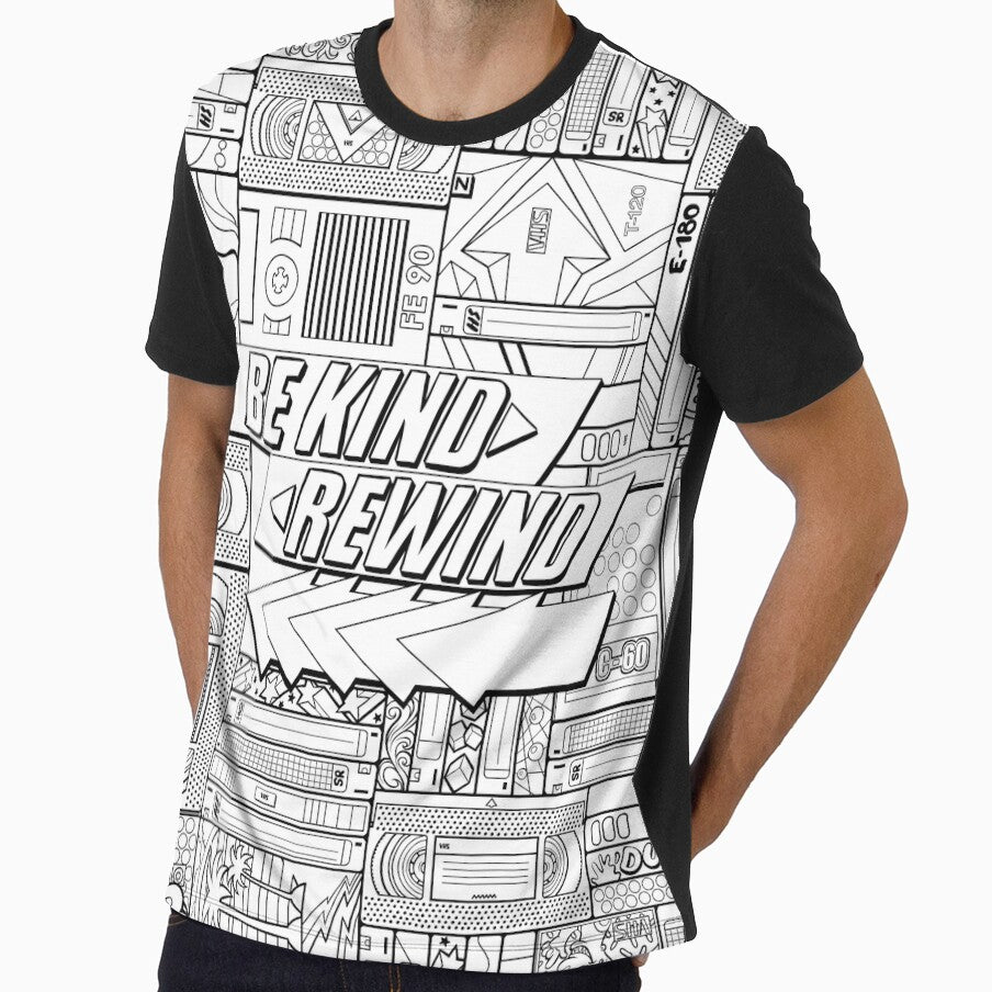 Be Kind Rewind - 80s Throwback, 1980s, 80s by lightburstmedia