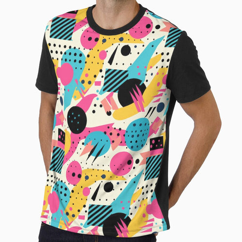 80s pop retro pattern by ddartonline