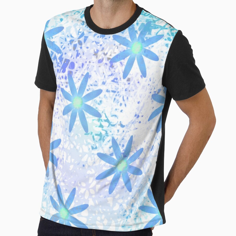 Grunge Daisy Print by KCavender