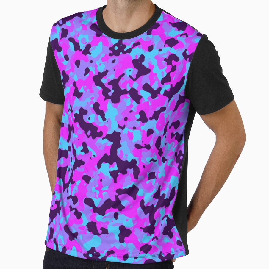 Purple Camouflage Baddie Aesthetic by thecooltable