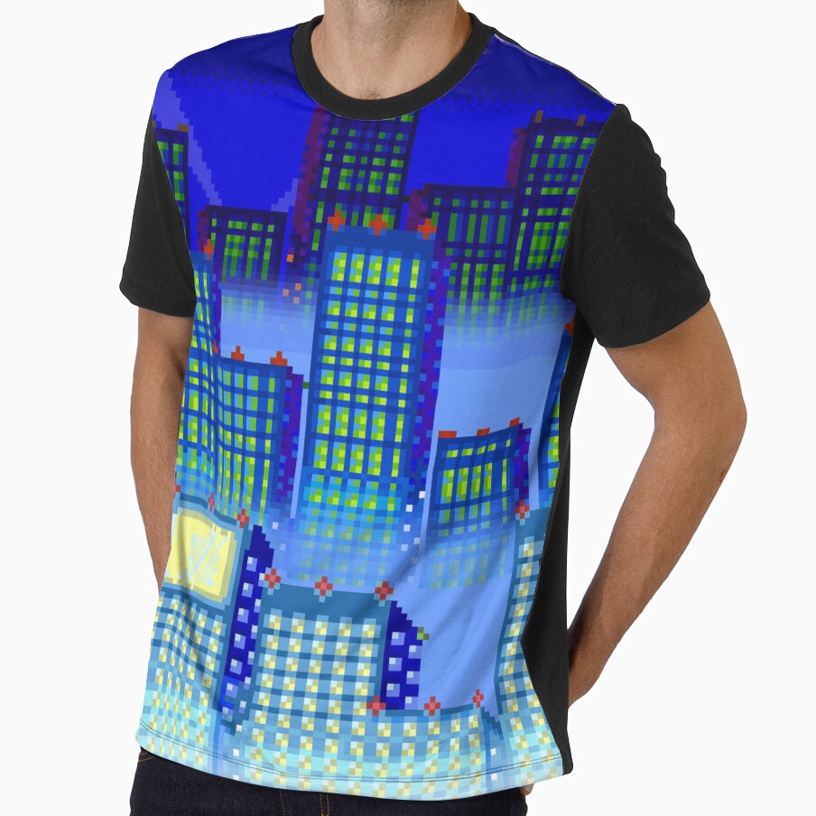 Pixel Art City by tatsucesso