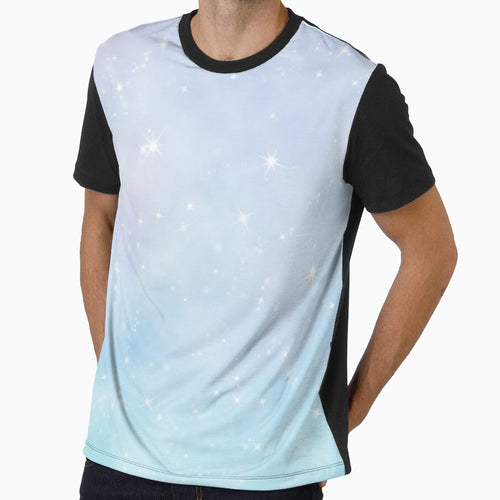 Aesthetic Fantasy Light Blue Galaxy by ataraxiastore