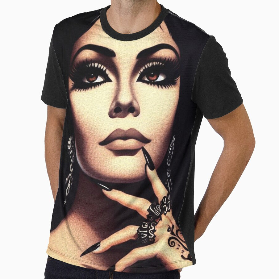 Beauty Goth Woman by PulpVintage