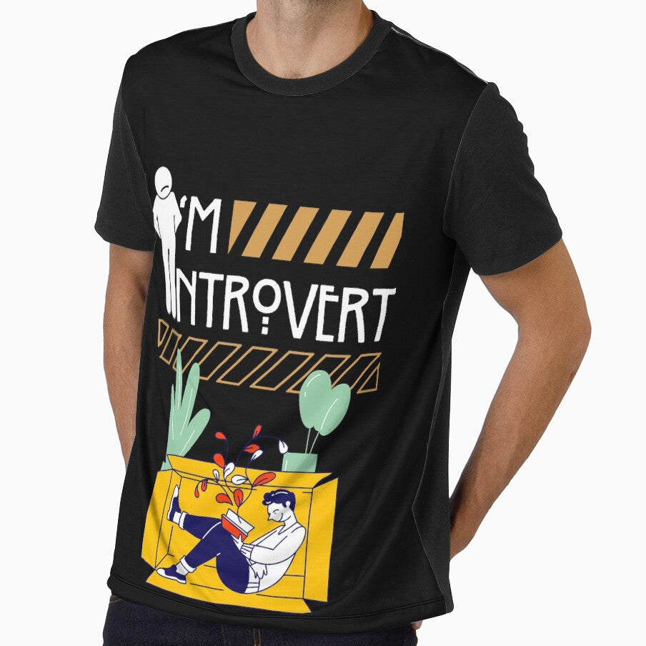 I'm Introvert - Character quote design by TheArtistOf2022