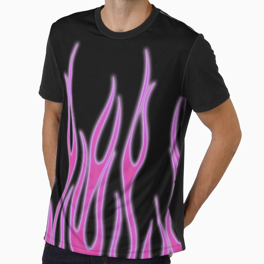 Black Pink Flames y2k by ind3finite