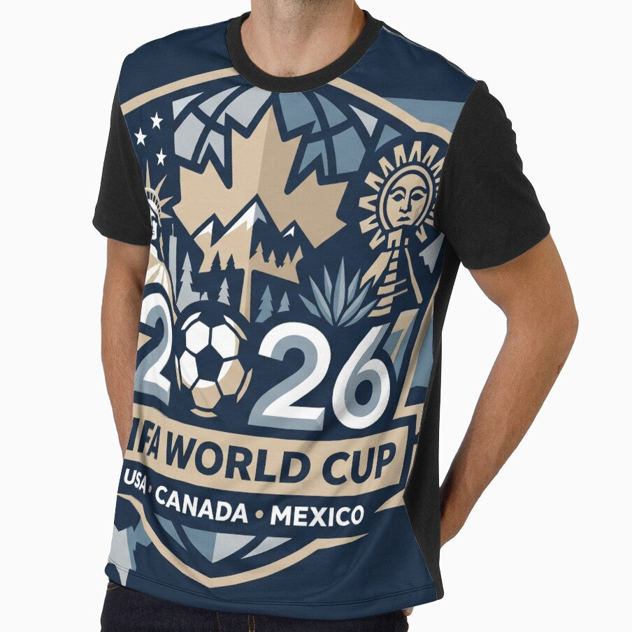 North America Soccer Tournament 2026 Modern Emblem Vibe by Pride Emblem Prints