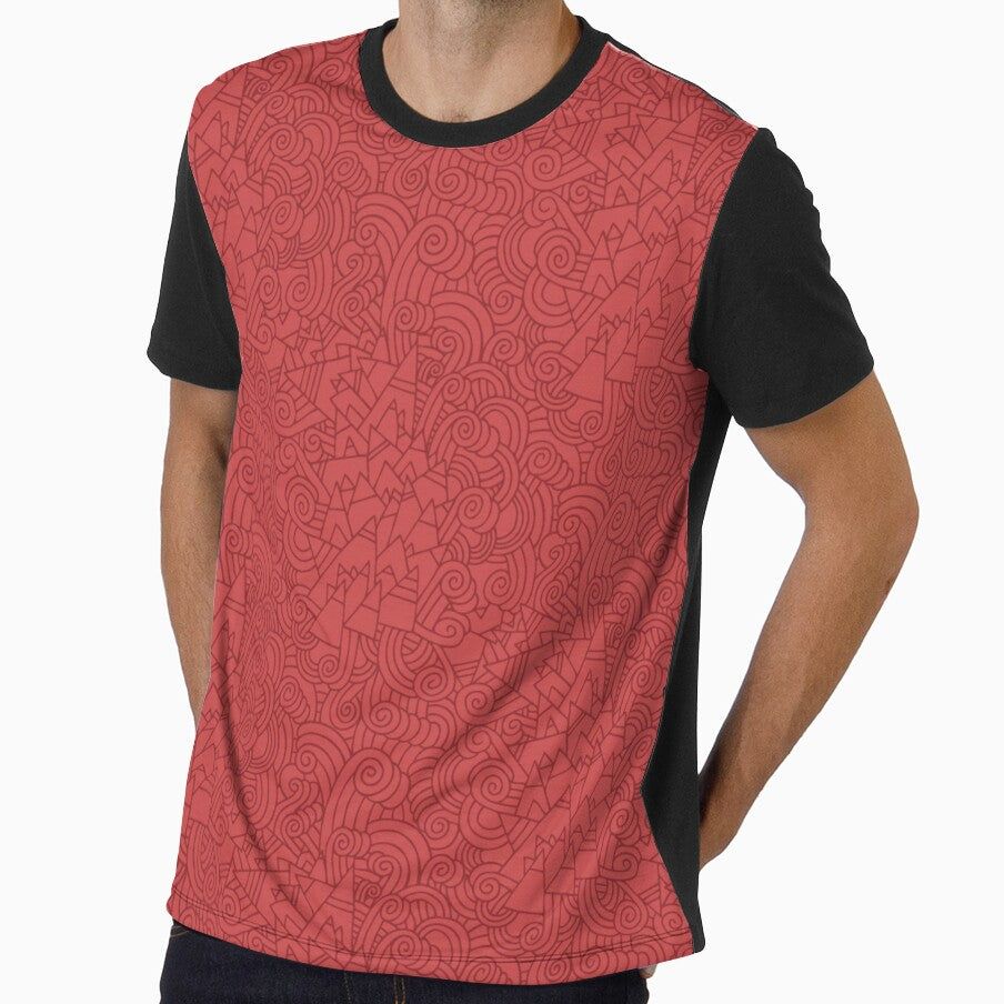 Red Asian Patterns by Dzhon99