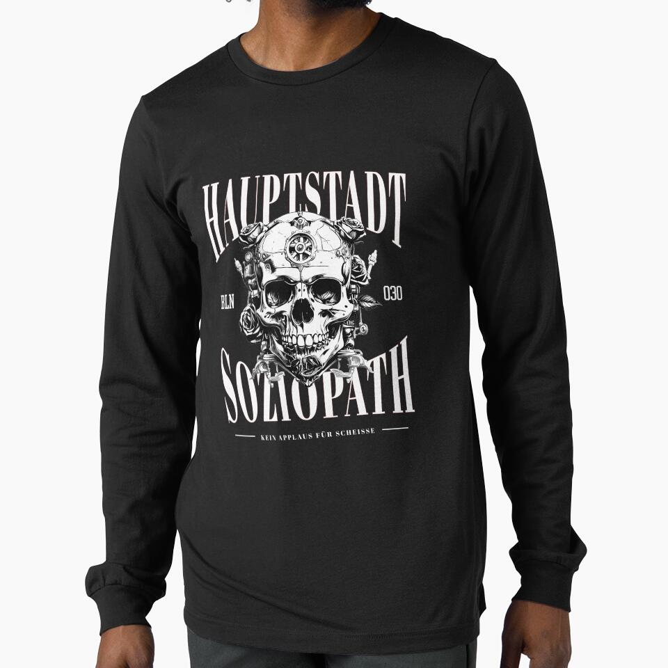 Capital Sociopath Skull Berlin by Ecmoprints
