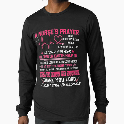 A Nurse's Prayer Cool Nurse Gift by venitamara