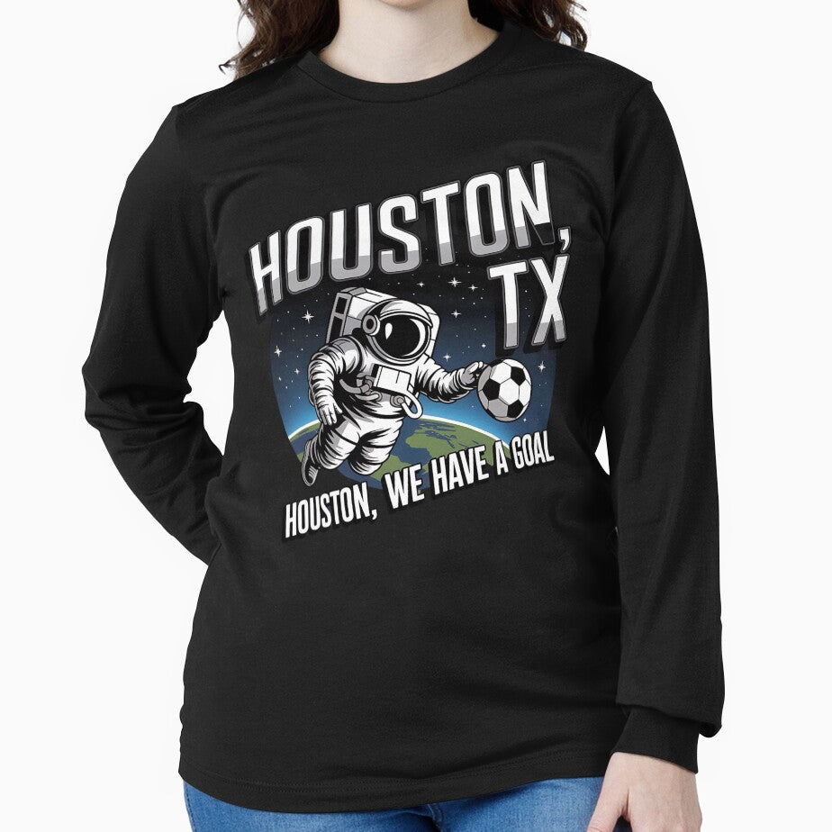 2026 soccer city - Houston TX - soccer host city - american soccer fan - soccer supporter - red white and blue - national pride - soccer hype - soccer fan gear - soccer watch party by JansenGS