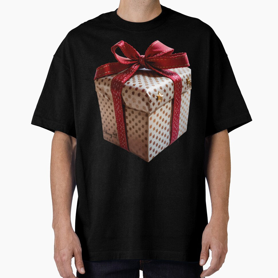 Red Ribbon Holiday Gift Box by christmas-xmas