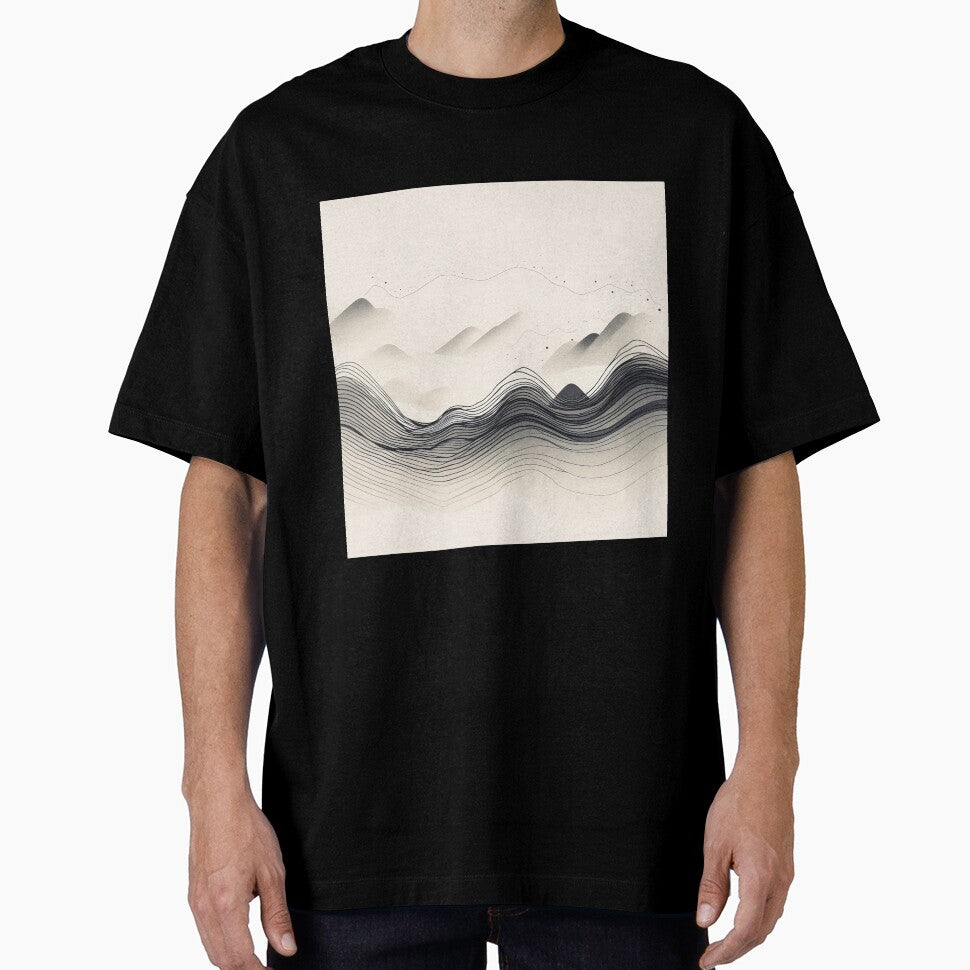 Minimalist abstract line drawing design by Feluceo