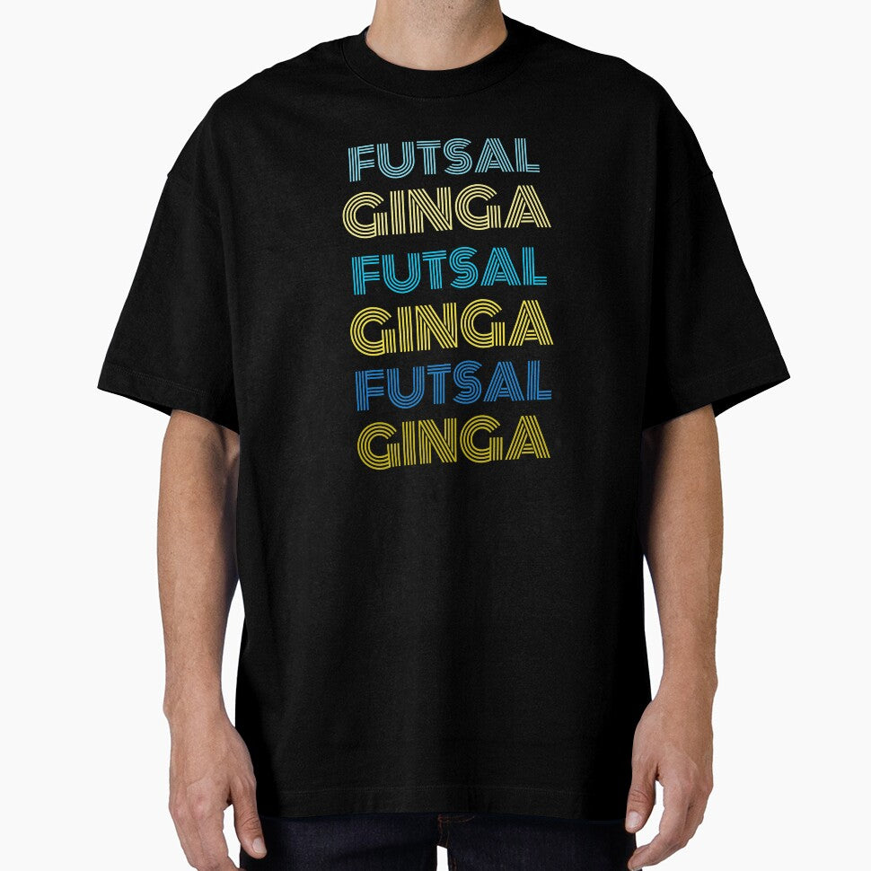 Futsal and Ginga Retro Design by JJWilsonTees
