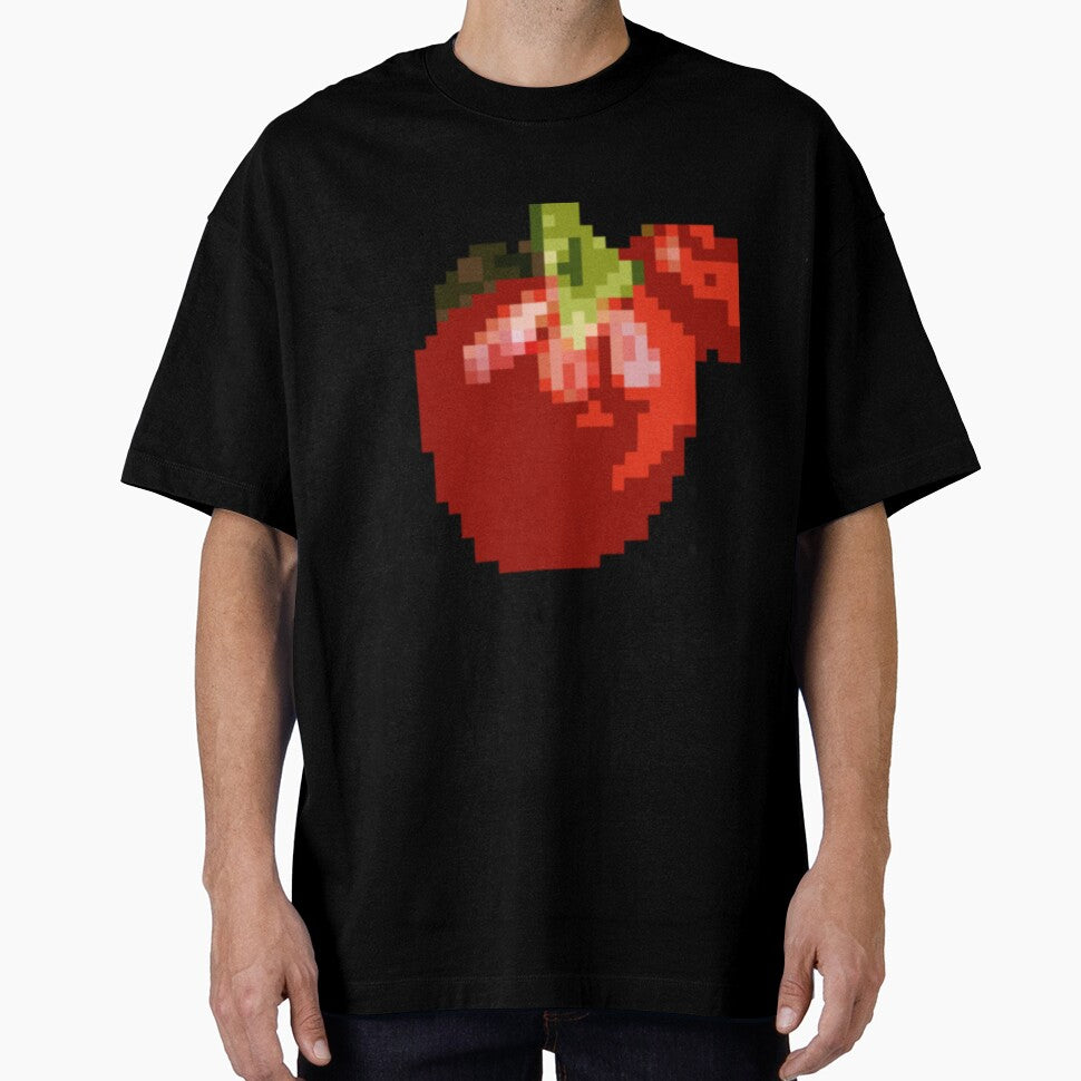 Pixel Art Red Fruit by Memeloaded