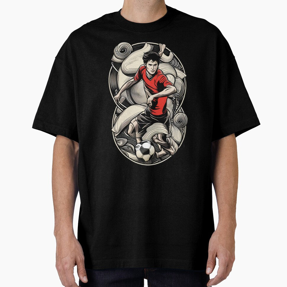 vintage soccer players by Raedcica
