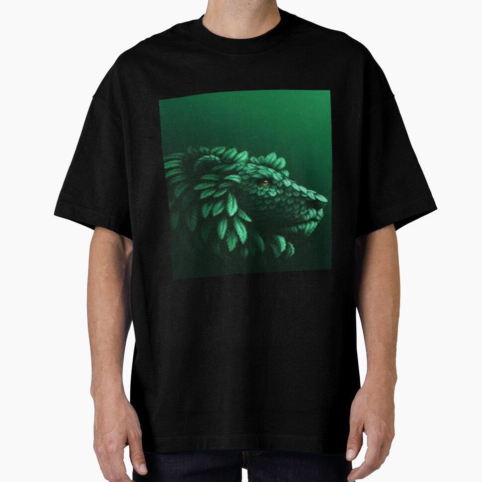 A dog made of leaves Design by Sameer Shrivastava