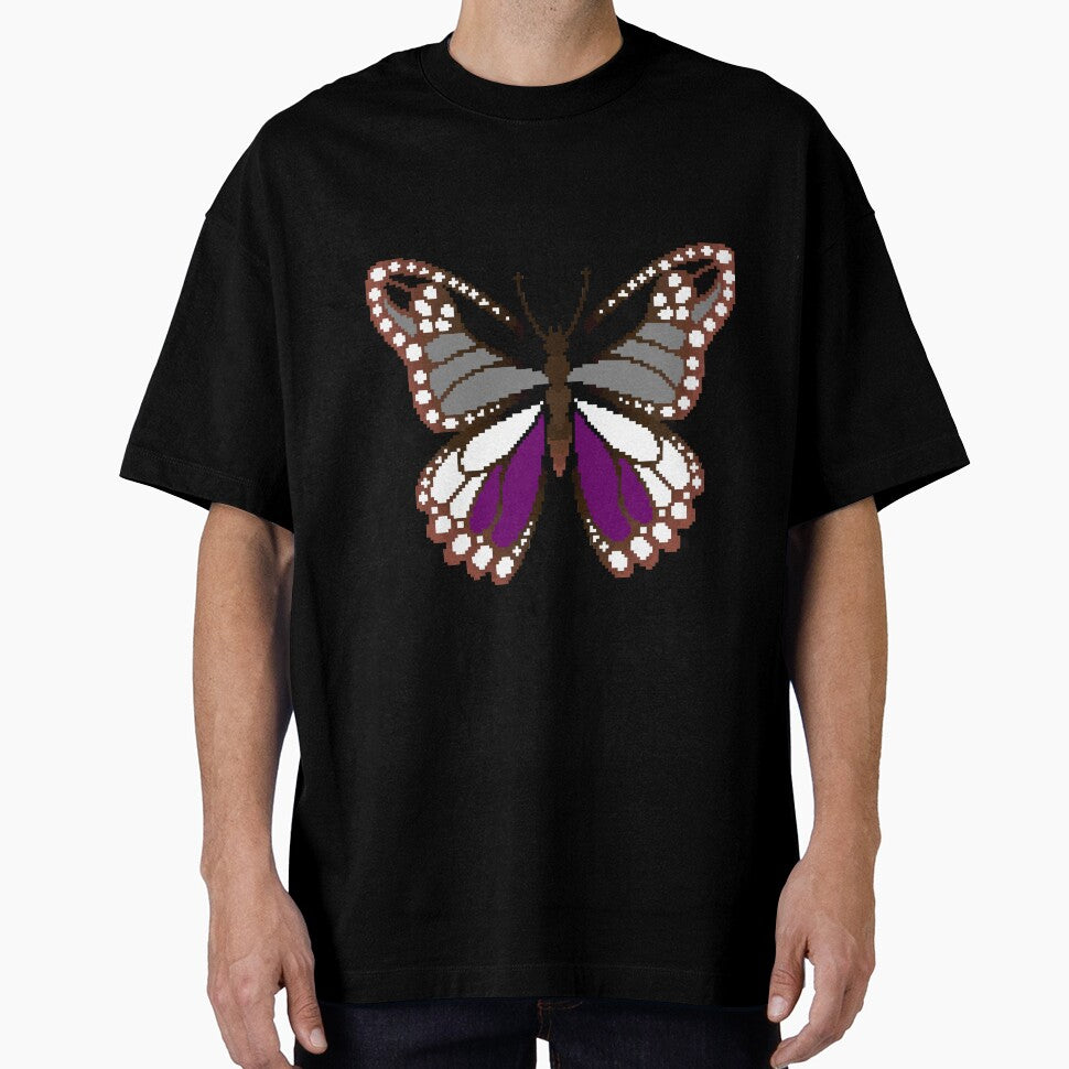 Ace Pride Butterfly by MetallicWings15
