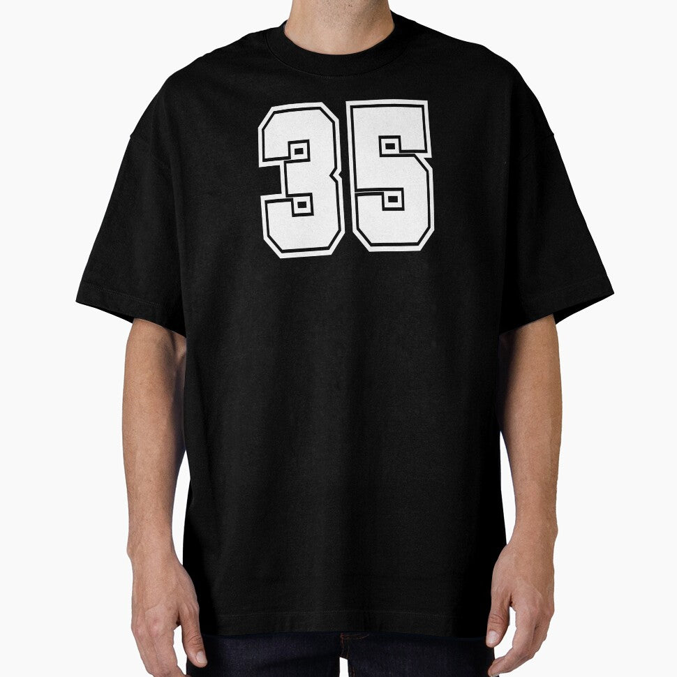 35 jersey number college style by GeogDesigns