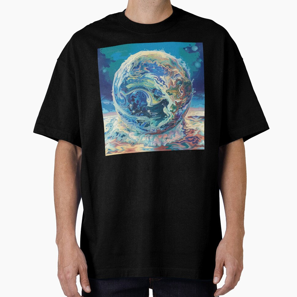 Ocean Planet Retro Pop Art 2 by AstroRisq