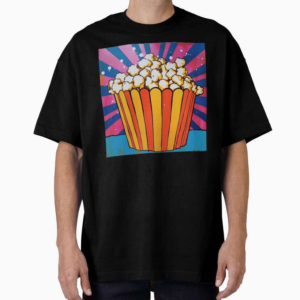 Movie Popcorn Pop Art 1 by AstroRisq