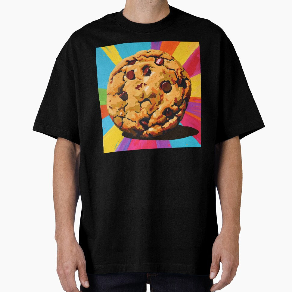 Chocolate Chip Cookie Pop Art 3 by AstroRisq