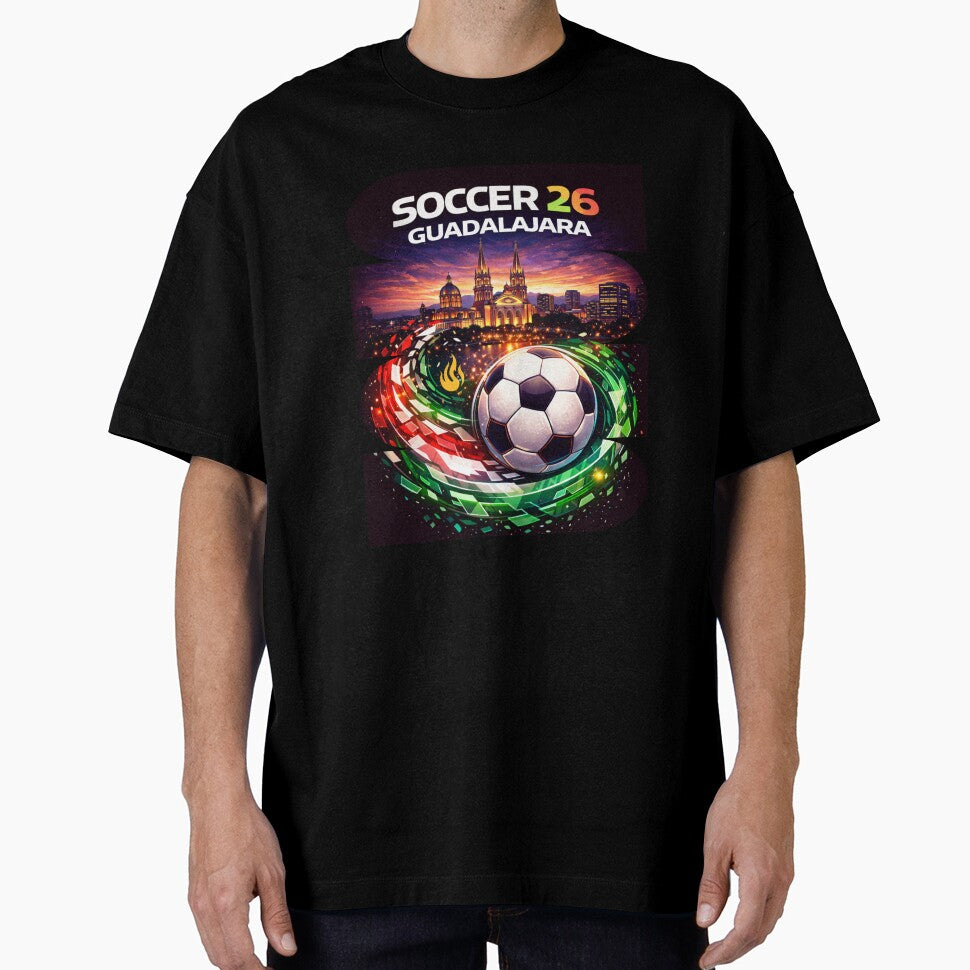 Guadalajara Soccer 2026 Shirt, Soccer 26 Guadalajara Fan Tee, Guadalajara Mexico Football Graphic by MK-Charlie