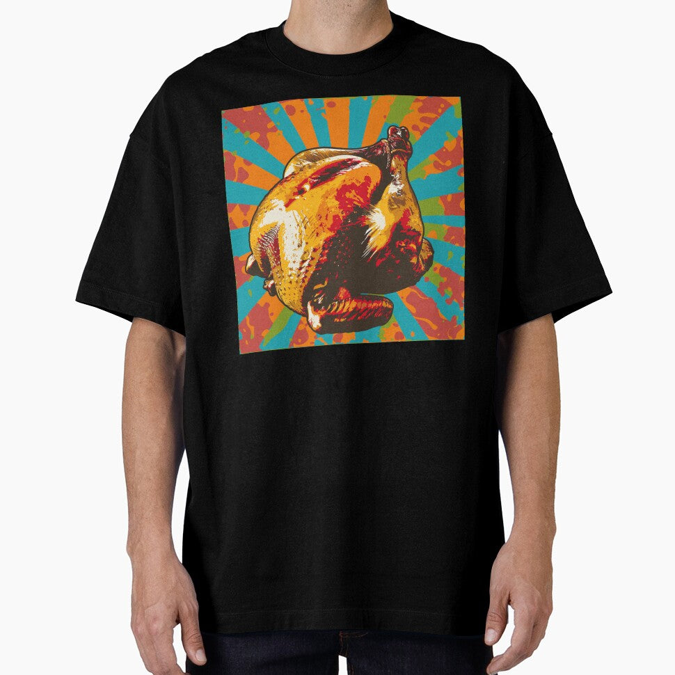 Roast Chicken Pop Art 1 by AstroRisq