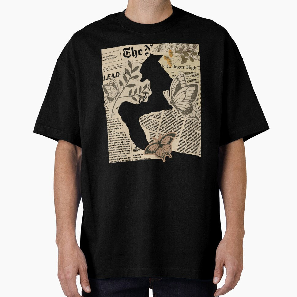 THRIVIA T-Shirt Unisex Y2k Bee Flower by THRIVIA