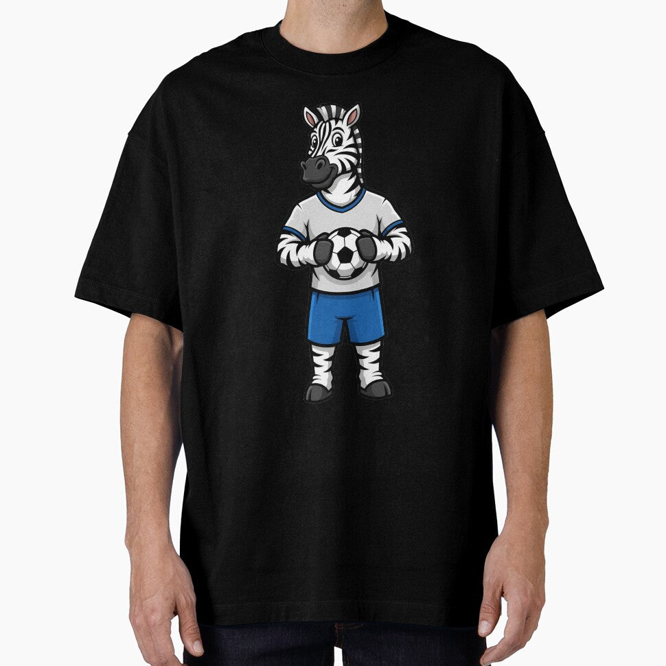 Zebra Soccer Player Mascot Fun by k3rstman1
