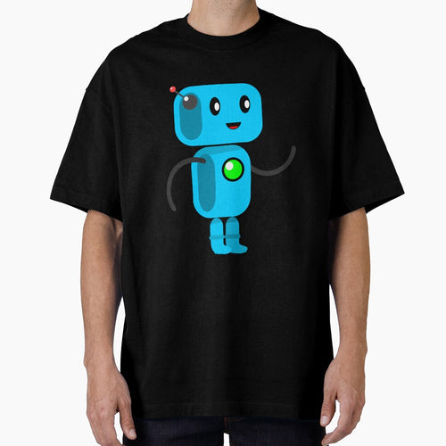 Adorable Robot With A Precious Face Drawn in The Kawaii Style by CreativeCranium