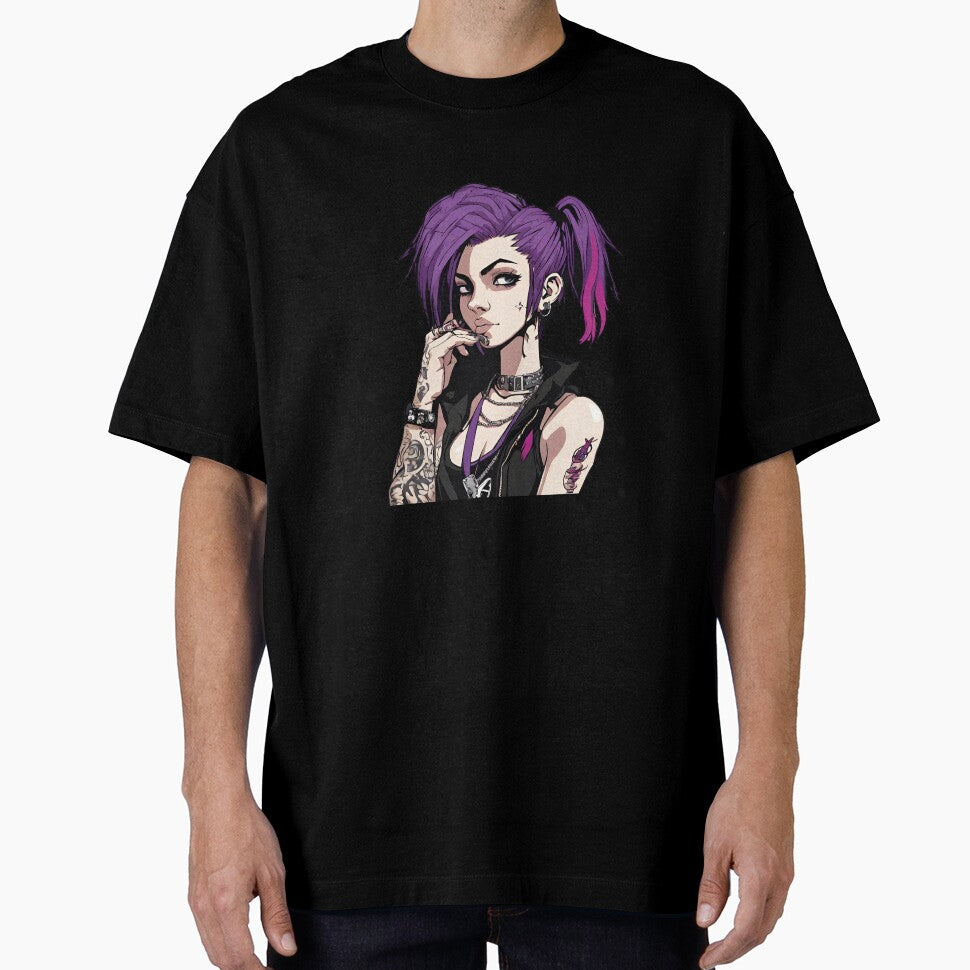 Purple Punk Queen by ThePunkyGoose