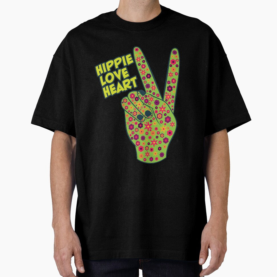 Hippie LoveHeart by MudPuppet