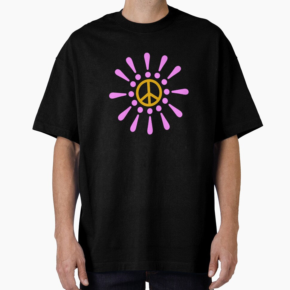Pink Exclamation Peace Flower by HoppRock