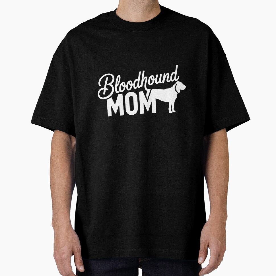 Bloodhound Mom by theartfulaspie