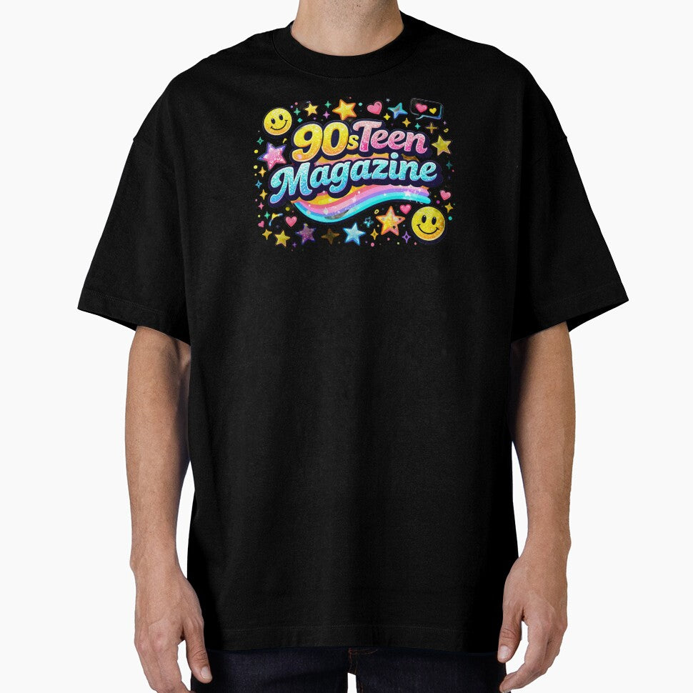 90s Teen Magazine Shirt – Retro Pop Culture Nostalgia Tee | Vintage 90s Girl Aesthetic Fashion by MEMORY-LN-Tees