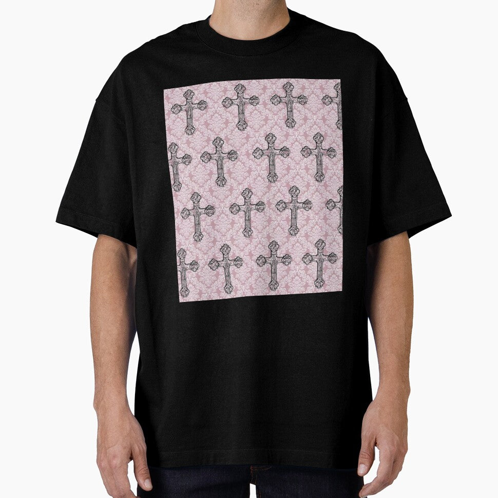 pink crosses on repeat by Vivien Merveilles