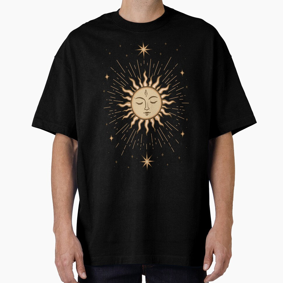 Midsummer Sun Celestial Litha Pagan Art by Christine Krahl