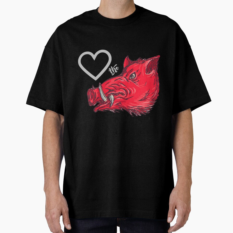 Heart The Hogs Graphic Novelty Love The Razorback 	s by ulqvkuumg78
