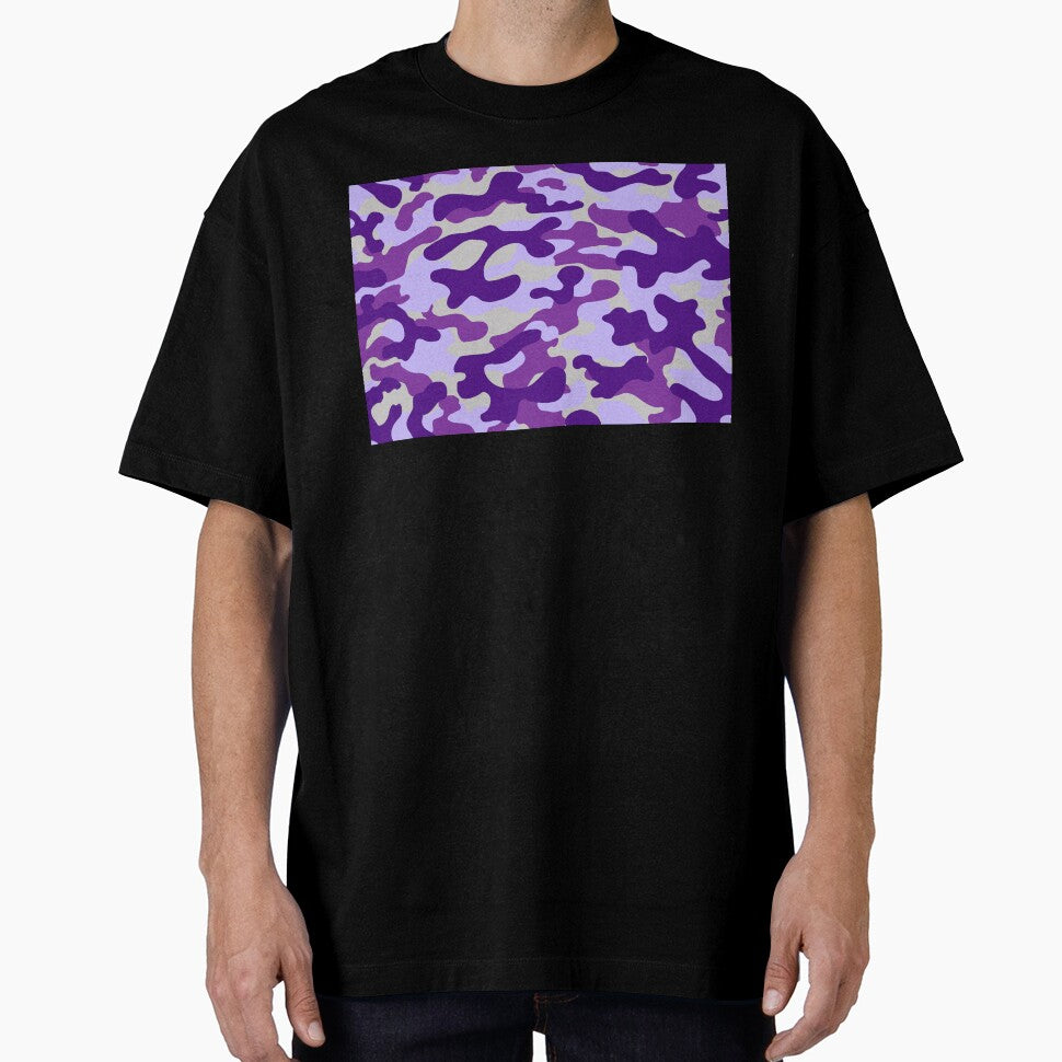 Purple Camouflage Pattern by Phat Dog Designs