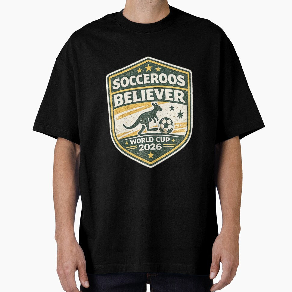 Socceroos Believer World Cup 2026 Australia Soccer Fan Shirt by ArthUpscale
